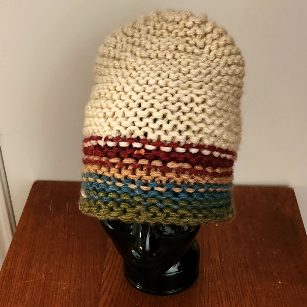 VINTAGE Trevell Handmade Knit Hat Made in Japan